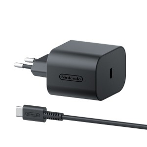 Nintendo 10015096 cargador de dispositivo móvil Consola de juegos portátil Negro Corriente alterna Interior