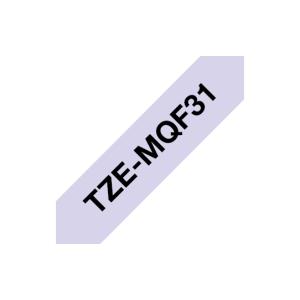 TZE-MQF31 cinta para impresora de etiquetas Negro
