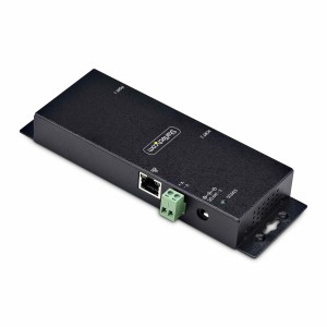StarTech.com Adaptador Serie a Ethernet - Conversor RJ45 LAN IP a DB9 RS232 - Servidor de Dispositivos Serie de 2 Puertos -