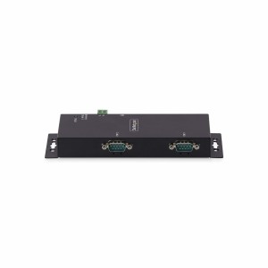 StarTech.com Adaptador Serie a Ethernet - Conversor RJ45 LAN IP a DB9 RS232 - Servidor de Dispositivos Serie de 2 Puertos -