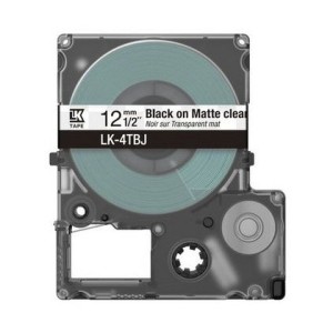 Epson C53S672065 etiqueta de impresora Negro, Transparente