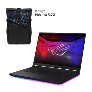 ASUS ROG Strix SCAR 18 G835LR-SA002W - Ordenador Portátil Gaming de 18" WQXGA 240Hz (Core Ultra 9 275HX, 64GB RAM, 1TB + 1TB