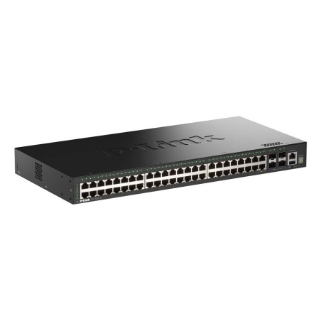 D-Link DGS-1530-52 E switch Gestionado L2 Gigabit Ethernet (10 100 1000) Negro