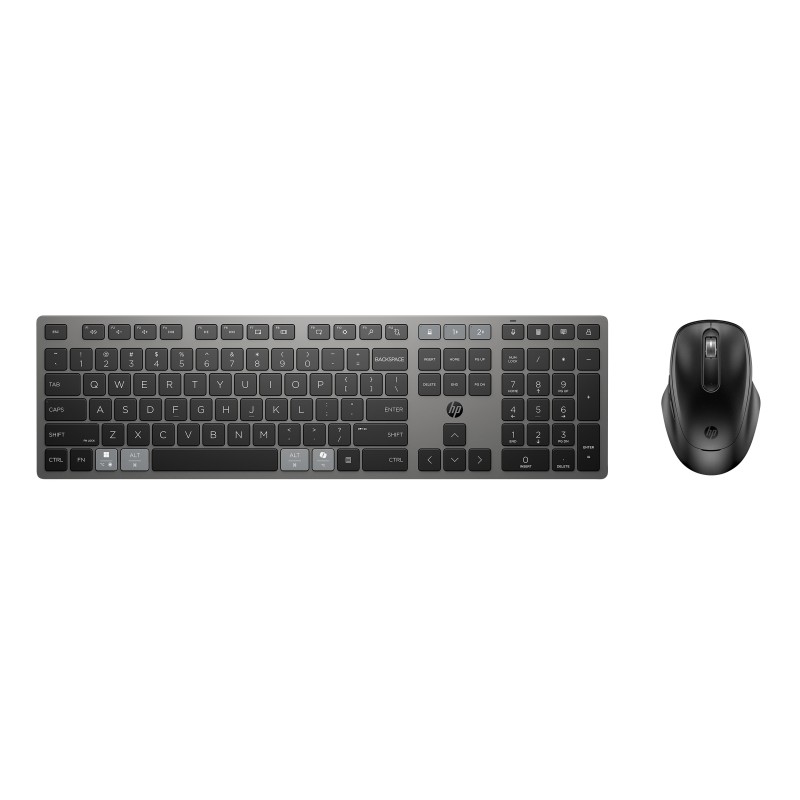 HP Combinación de teclado y ratón inalámbricos recargables multidispositivo 720