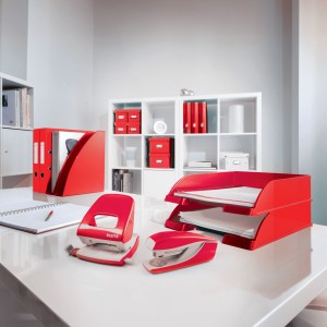 Leitz WOW carpeta de cartón A4 Rojo