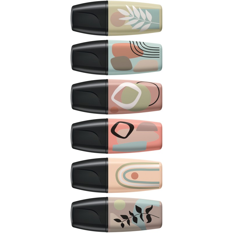 STABILO BOSS MINI marcador 6 pieza(s) Punta de cincel Multicolor