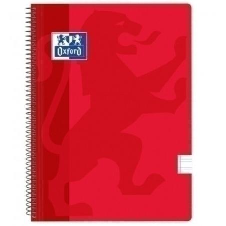 BLOCK OXF.SCH.PP Fº 80h PT.3,5 ROJO - Pack de 25 unidades 400112926