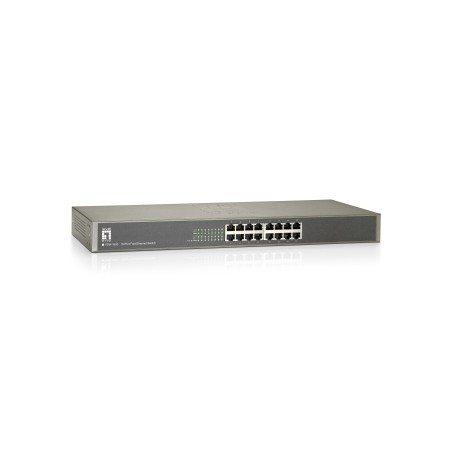 LevelOne Switch Fast Ethernet de 16 puertos