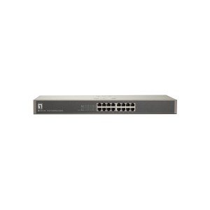 LevelOne Switch Fast Ethernet de 16 puertos