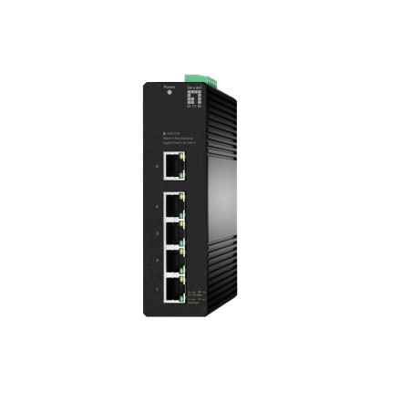 LevelOne IGS-2105 switch Gestionado L2 Gigabit Ethernet (10 100 1000) Negro