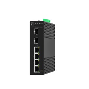 LevelOne IGS-2106P switch Gestionado L2 Gigabit Ethernet (10 100 1000) Energía sobre Ethernet (PoE) Negro