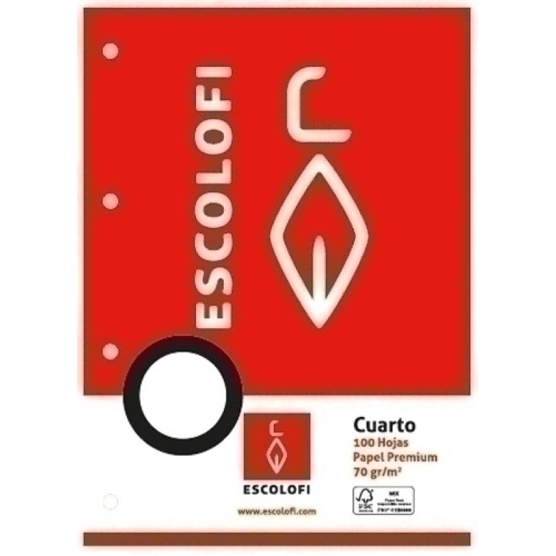 RECAMBIO ESCOLOFI 4º 100h 4 TAL. PT.5