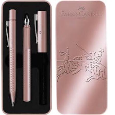201539 juego de bolígrafos Oro rosa 2 pieza(s)