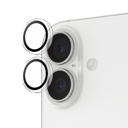 PanzerGlass ® Hoops® Transparent Camera Lens Protector iPhone 17 | iPhone 16 | 16 Plus Protector de pantalla Apple 1 pieza(s)