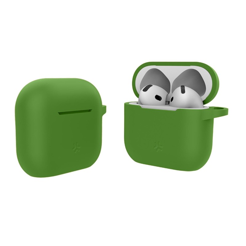 Celly AIRCASE PARA AIRPODS 4 VERDE