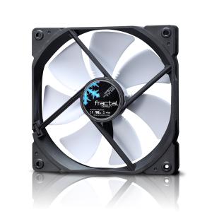 Dynamic X2 Carcasa del ordenador Ventilador 14 cm Negro, Blanco