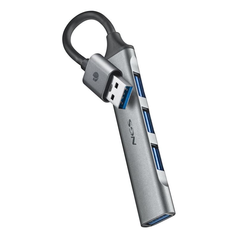 IHUB4 MICRO USB 3.2 Gen 1 (3.1 Gen 1) Type-A 5000 Mbit/s Plata