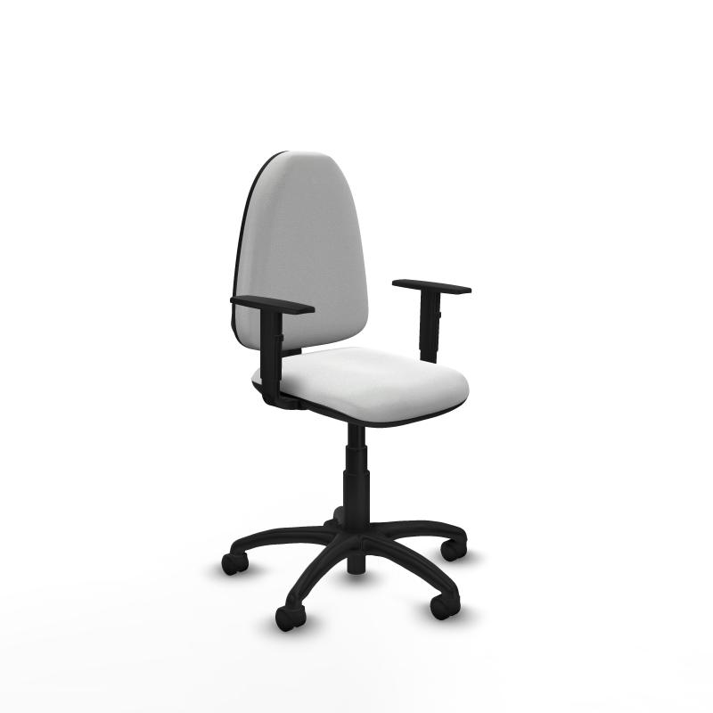 Aına CP bali blanco brazos 1D base poliamida ruedas nailon 50mm