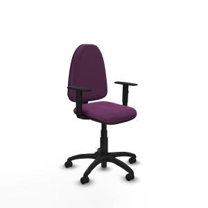 Aına CP similpiel morado brazos 1D base poliamida ruedas engomadas 50mm