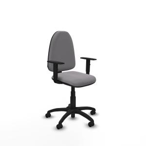 Aına CP similpiel gris brazos 1D base poliamida ruedas engomadas 50mm