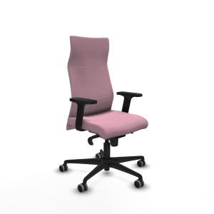 Albacete dirección sincro bali rosa brazos 2D base nailon ruedas 65 engomadas