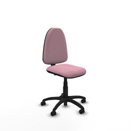 Aına CP bali rosa sin brazos base poliamida ruedas engomadas 50mm