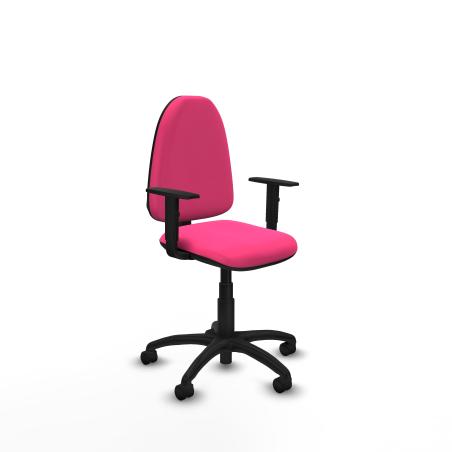 Aına CP similpiel rosa brazos 1D base poliamida ruedas nailon 50mm