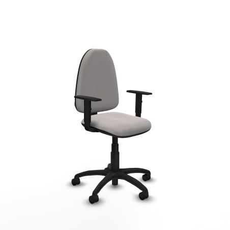 Aına CP similpiel blanco brazos 1D base poliamida ruedas nailon 50mm
