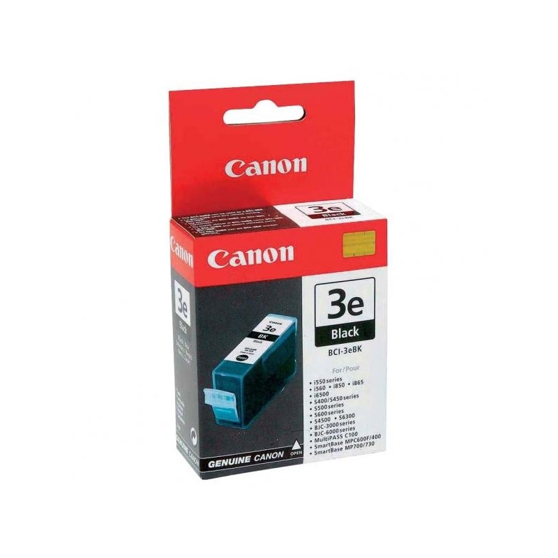 Canon BCI-3EBK cartucho de tinta 1 pieza(s) Original Negro