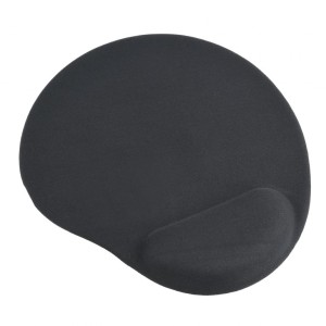 MP-GEL-BK alfombrilla para ratón Alfombrilla de ratón para juegos Negro