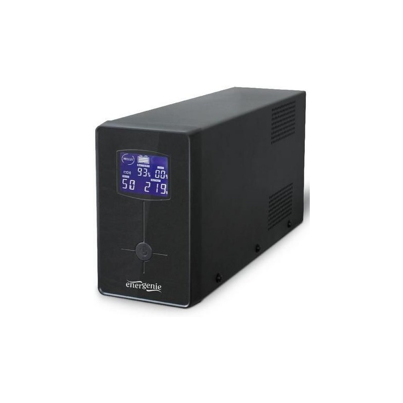 UPS con pantalla LCD y USB, 850 VA