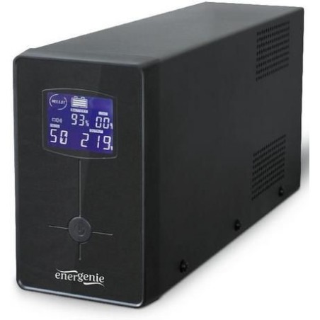 UPS con pantalla LCD y USB, 850 VA