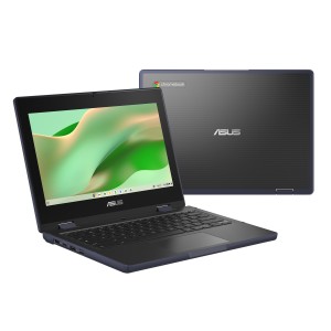 ASUS Chromebook CR11 Flip CR1104FTA-NS0096 - Ordenador Portátil 11.6" HD (Intel N N150, 8GB RAM, 64GB eMMC, Graphics, ChromeOS)