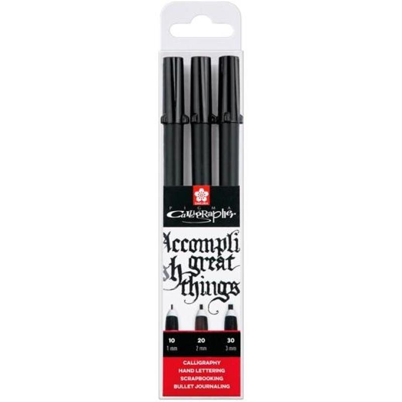 TALENS SAKURA ESTUCHE 8 ROTULADORES PIGMA CALLIGRAPHER NEGRO