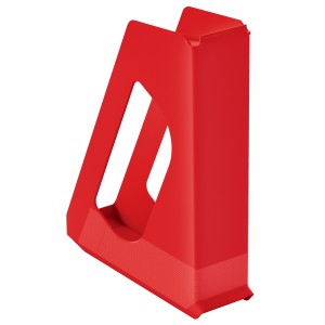 Esselte 628217 estante para revistas Poliestirol Rojo