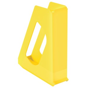 Esselte 628216 estante para revistas Poliestirol Amarillo