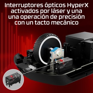 HyperX Pulsefire Haste 2 Pro - Ratón gaming inalámbrico 4K