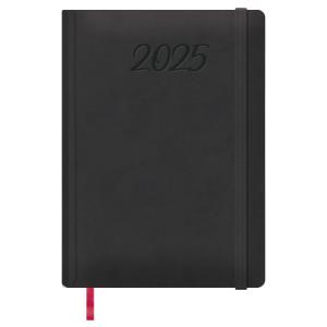 AGENDA 2024 MANAOS DÍA PÁGINA 17 X 24 CM. COLOR NEGRO DOHE 12757 - 24
