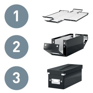 Leitz 61090051 archivador organizador Cartón Turquesa