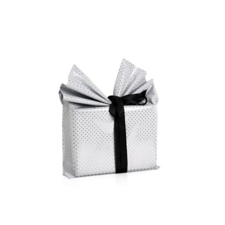 PAPEL REGALO COLIBRI 30x30 BLANCO C/PUNT