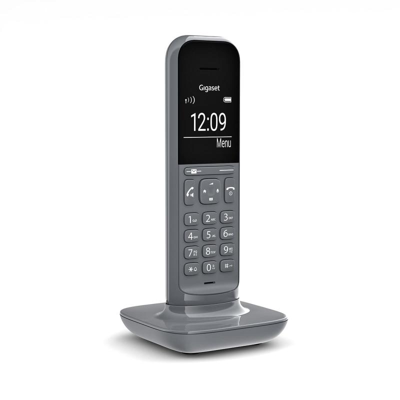 CL390 Teléfono DECT/analógico Identificador de llamadas Gris