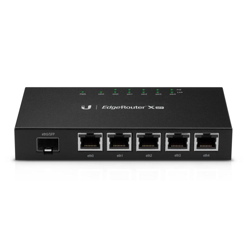 ER-X-SFP router Negro