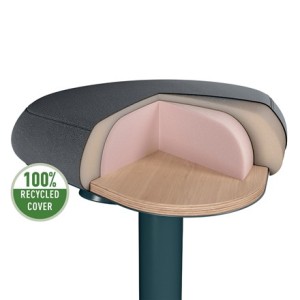 Leitz 65440089 silla de oficina y de ordenador Asiento acolchado