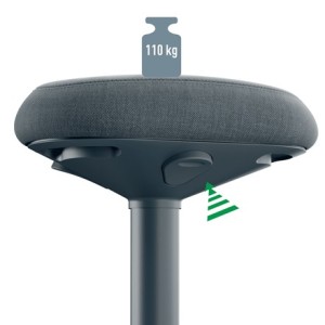 Leitz 65440089 silla de oficina y de ordenador Asiento acolchado