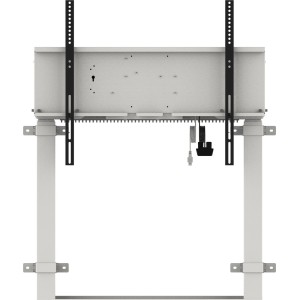iiyama MD-WLIFT2031-W1 soporte para monitor 2,67 m (105") Piso Blanco