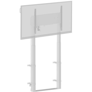iiyama MD-WLIFT2031-W1 soporte para monitor 2,67 m (105") Piso Blanco