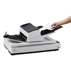 Ricoh fi-7700 Escáner plano y alimentador automático de documentos (ADF, Automatic Document Feeder) 600 x 600 DPI A3 Negro,
