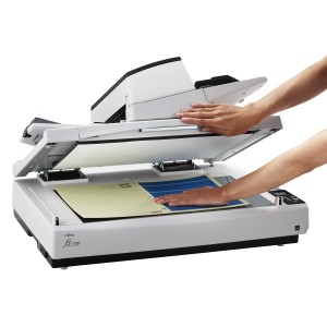 Ricoh fi-7700 Escáner plano y alimentador automático de documentos (ADF, Automatic Document Feeder) 600 x 600 DPI A3 Negro,