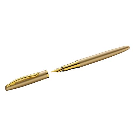 Jazz Noble Elegance P36 pluma estilográfica Sistema de carga por cartucho Oro, Amarillo 1 pieza(s)