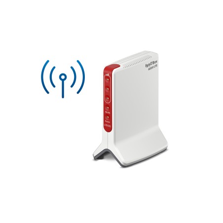 Box FRITZ! 6820 LTE (v3) INT router inalámbrico Gigabit Ethernet Banda única (2,4 GHz) 4G Rojo, Blanco